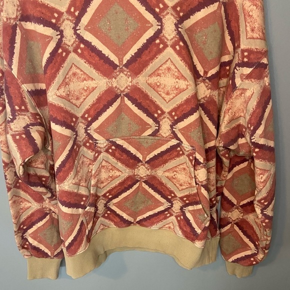 NWT Free People It’s A Vibe Printed Hoodie War Combo - Picture 7 of 11